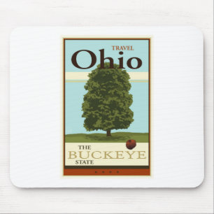 Reisen Sie nach Ohio Mousepad