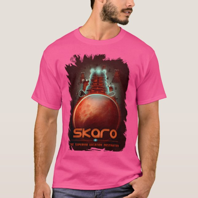 Reisen Sie nach... Skaro T-Shirt (Vorderseite)