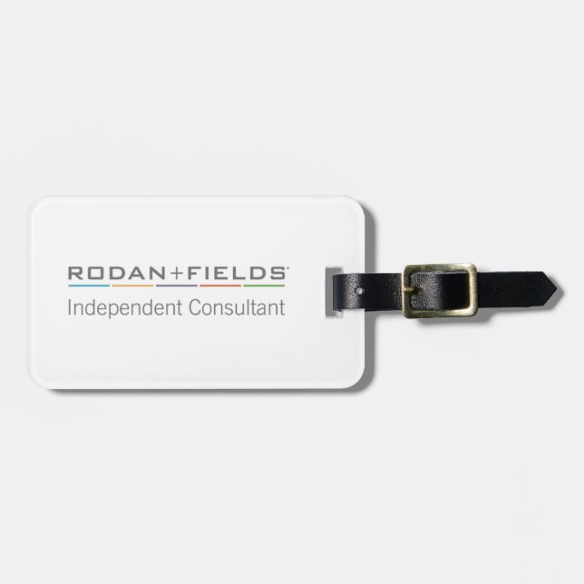 Reisen Sie u. annoncieren Sie Gepäckanhänger (Vorderseite horizontal)