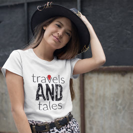 Reisen und Erzählungen - Frauen-Shirt T-Shirt