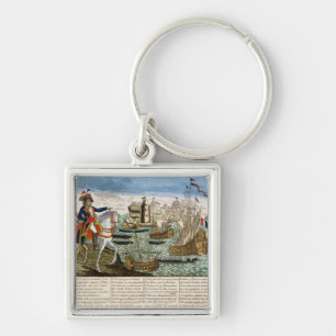 Reisen und Heldentaten von General Bonaparte 1798 Schlüsselanhänger