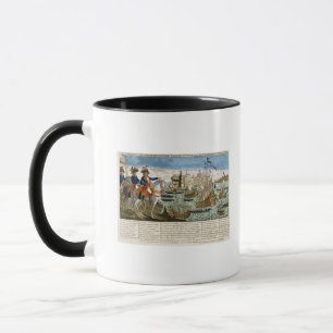 Reisen und Heldentaten von General Bonaparte 1798 Tasse