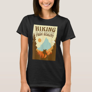 Reisen und Liebe wandern ist meine Flucht vor Real T-Shirt