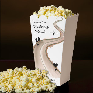 Reisen von Partnern zur Kinderdusche Geschenkschachtel