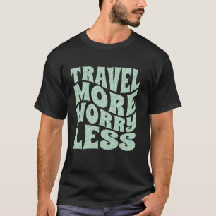 Reisen weniger Sorgen, Meer Sand Coole Urlaub T-Shirt