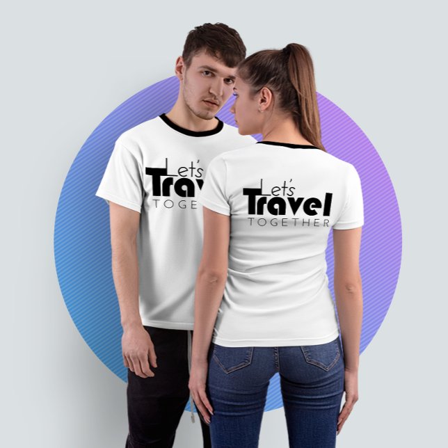 Reisen | Winter Family Holiday T Shirt (Lets Travel Together)