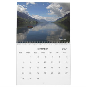 Reisen wir 2021 durch die Schweiz Kalender
