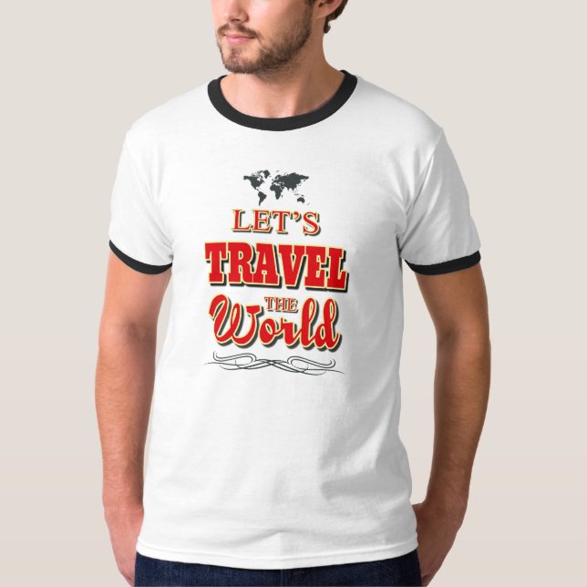 Reisen wir die Welt T-Shirt (Vorderseite)