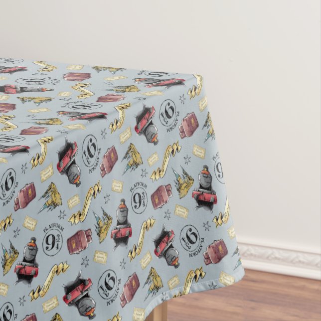 Reisen zum HOGWARTS™-Muster Tischdecke (Beispiel)