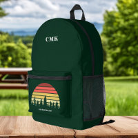 Reisen zum Sonnenuntergang im Grünen Camping indiv