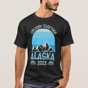 Reisen zusammen Alaska 2023 Familie Wandern Vaca T-Shirt