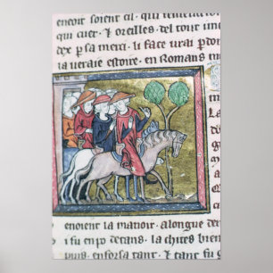 Reisende aus dem Roman de Jules Cesar Poster