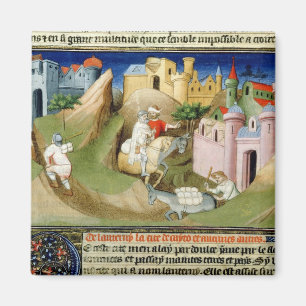 Reisende außerhalb Pekings mit Odorico Magnet