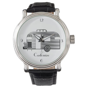 Reisende Camper Caravan Thunder_Cove Armbanduhr