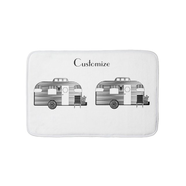 Reisende Camper Caravan Thunder_Cove Badematte (Vorderseite)