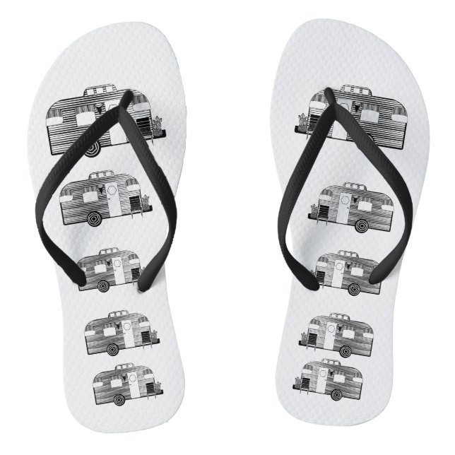 Reisende Camper Caravan Thunder_Cove Flip Flops (Fußbett)