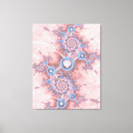 Reisende Herzen Leinwanddruck