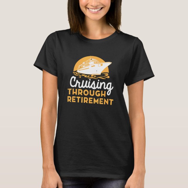 Reisende Männer Frauen Kreuzfahrt Schifffahrt T-Shirt (Vorderseite)