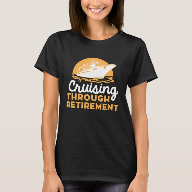 Reisende Männer Frauen Kreuzfahrt Schifffahrt T-Shirt (Vorderseite)