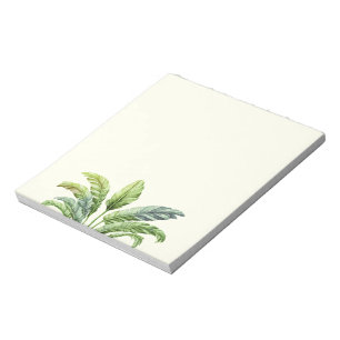Reisende Palm Tree Tropical Boho Notizblock