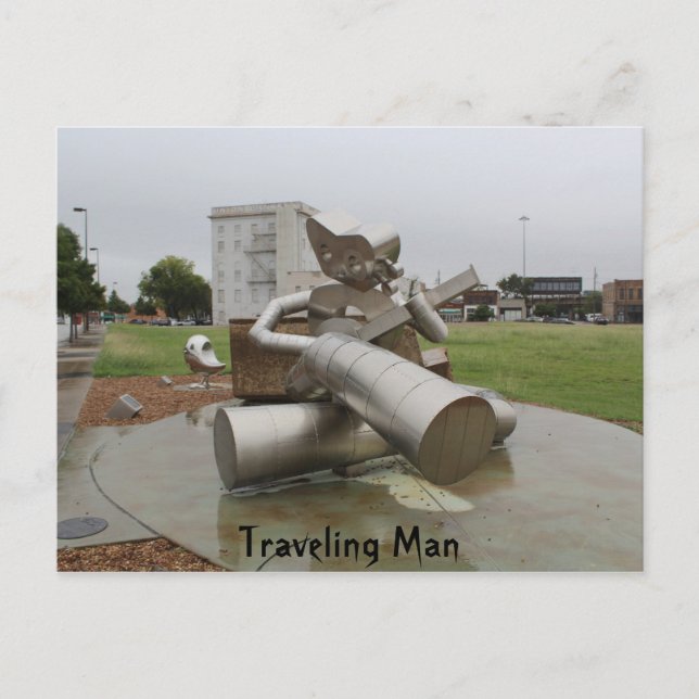 Reisender # 19 postkarte (Vorderseite)