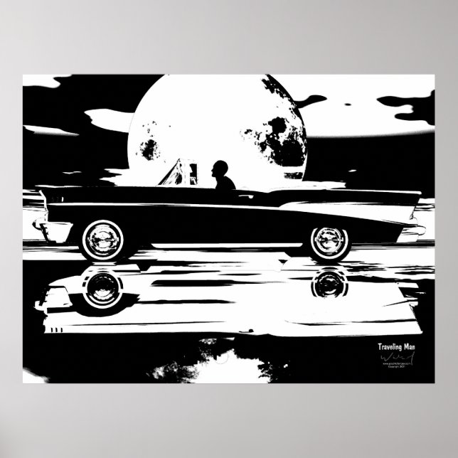 Reisender Poster (Vorne)