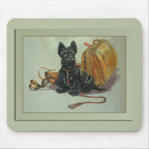 Reisender Scottie-Hund Mousepad