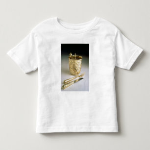 Reisendes Set eines Messers, der Gabel, des Kleinkind T-shirt
