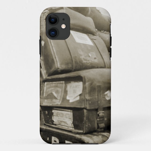 REISENSPIELTEAMSTER WAGON SUITCASE DER 1890er Jahr Case-Mate iPhone Hülle (Rückseite)