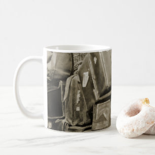 REISENSPIELTEAMSTER WAGON SUITCASE DER 1890er Jahr Kaffeetasse