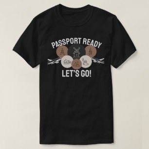 Reisepass bereit, los geht's! T-Shirt