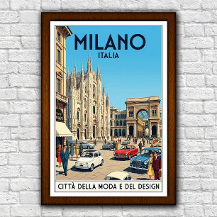Reiseplakat aus dem Italien der 1960er Jahre, Mail Poster