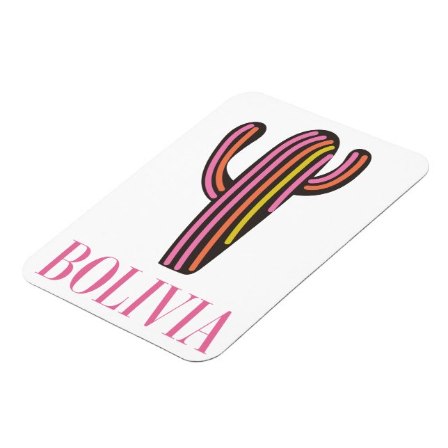 Reiseplakat Bolivien Magnet (Linke Seite)