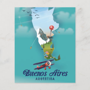 Reiseplakat Buenos Aires, Argentinien