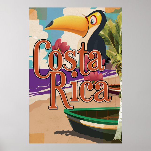 Reiseplakat Costa Rica Poster (Vorne)