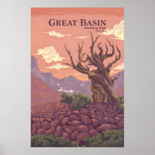 Reiseplakat des Great Basin National Park Poster