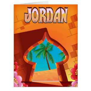 Reiseplakat des Jordan Palace
