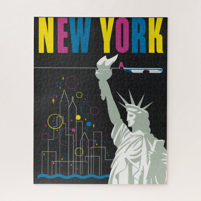 Reiseplakat für Flüge mit Northwest Airlines (Vertikal)