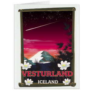 Reiseplakat für Island