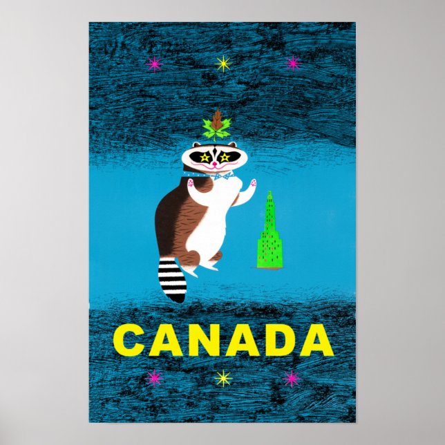 Reiseplakat für Kanada Poster (Vorne)