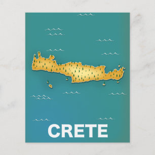 Reiseplakat für Kreta Flyer