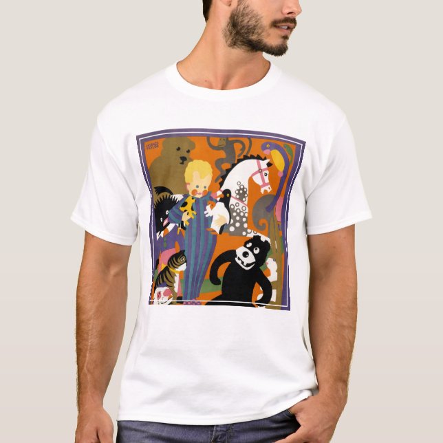 Reiseplakat für Londoner Untergrund U-Bahn T-Shirt (Vorderseite)