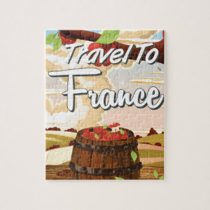 Reiseplakat für Reisen nach Frankreich