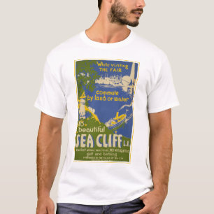 Reiseplakat für Sea Cliff, Long Island 2 T-Shirt