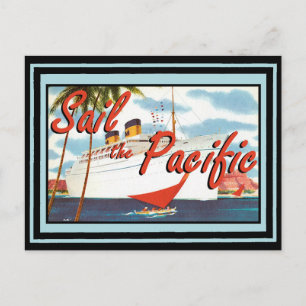 Reiseplakat im Vintage-Stil 67 Postkarte