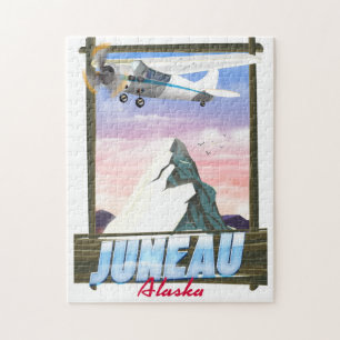 Reiseplakat Juneau Alaska