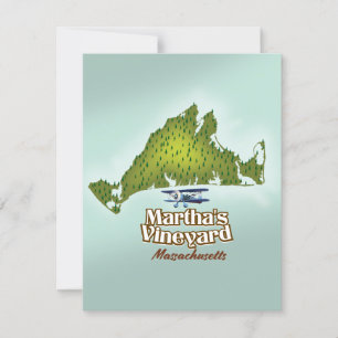 Reiseplakat Martha's Vineyard Massachusetts