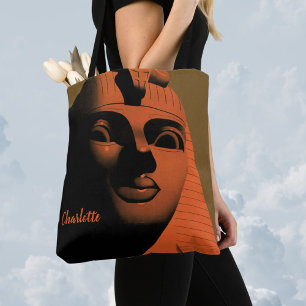 Reiseplakat mit Sphinx, Ägypten, Afrika Tasche