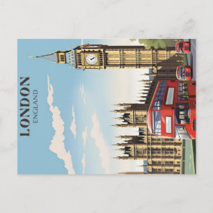 Reiseplakat Postkarte