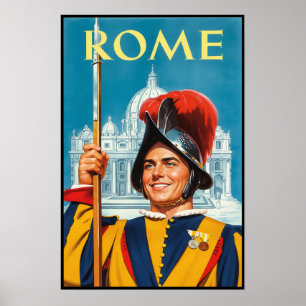 Reiseplakat Rom Poster